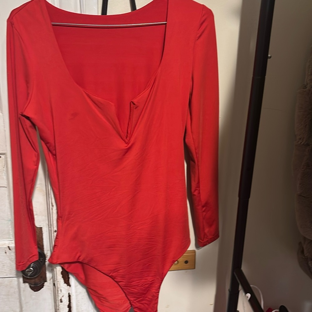 Vneck bodysuit